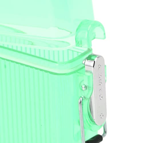 Cigarette Holder Box, Large Capacity Present Cigarette Case Clear for Family (Green)