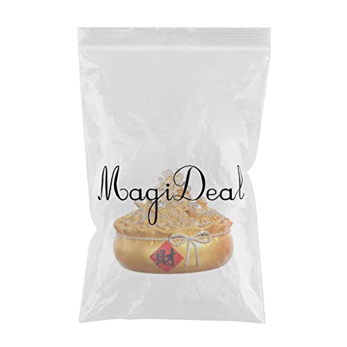 MYADDICTION Chinese Ashtray with Lid Resin Crafts Sculpture for Home Decoration Men Gift Gold C