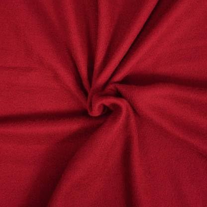 STARNSTYLE 300 TC All Season Solid/Plain Lightweight Polar Fleece Single Bed Blanket (152 x 230 cm) Maroon Blanket SingleIV12