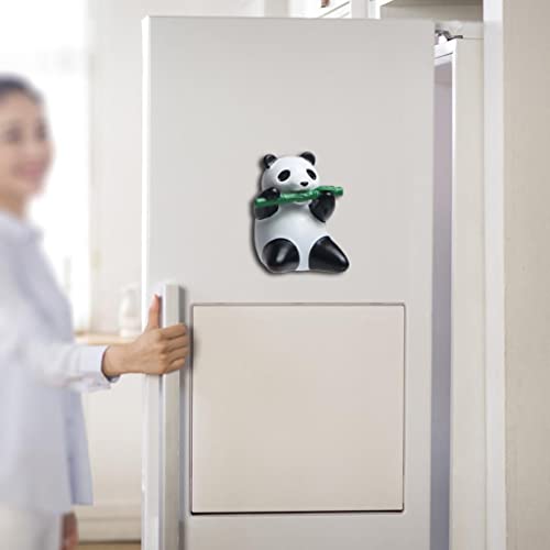 Trendy Retail® 3D Panda Refrigerator Magnets Fridge Sticker Home Whiteboard Cabinets Decor Sitting eat Bamboo (70029248Trendy Retail®)