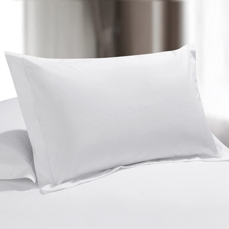 Divine Casa Microfiber Solid Dyed Pillow Insert/Filler 18 Inches by 28 Inches - White (Pack of 1)