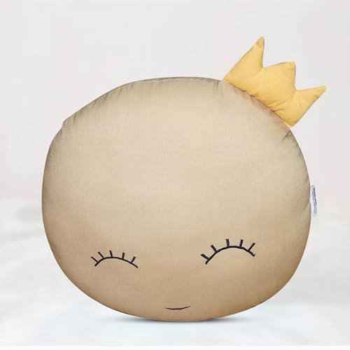 Gordon Full Moon Pillow with crown Large size 33 cms