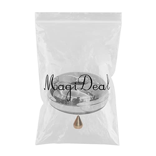 MERISHOPP™ Round Cigarette Ashtray for Home Office Desktop Outdoor Without Wooden Stand