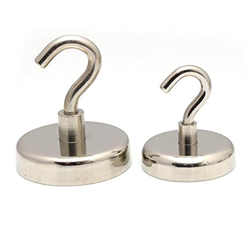 CALANDIS Heavy Duty Pull Force Magnets Hook Industrial Home Office Neodymium Magnets 72Kg Pull