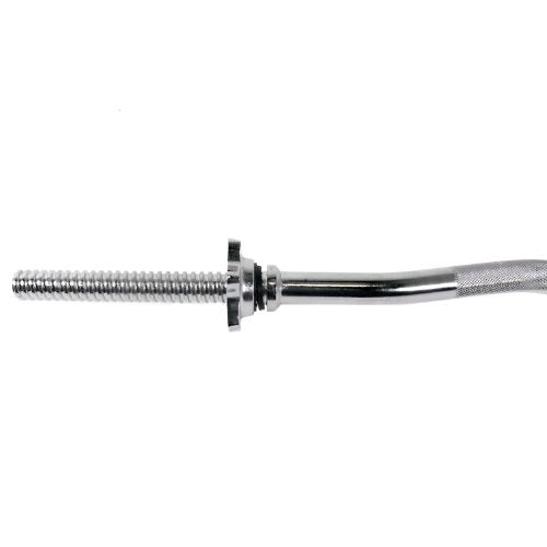 CAP Barbell Standard 1-Inch Threaded Curl Bar with Collars