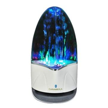 Ubersweet® 3W Rechargeable Wireless Bluetooth Water Dance Spring Fountain-Grey