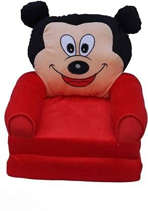 OMAJA HOME Mickey Mouse Baby Sofa Cum Bed Baby Chair for 0-2 Years Sofa Cum Bed Sofa Cum Bed (Pack 1)