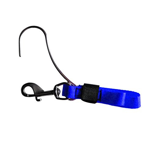 bnf® Scuba Diving Single Reef Drift Hook with Webbing Safety Emergency Gear Blue | Water Sports | Scuba & Snorkeling | Other Scuba & Snorkeling