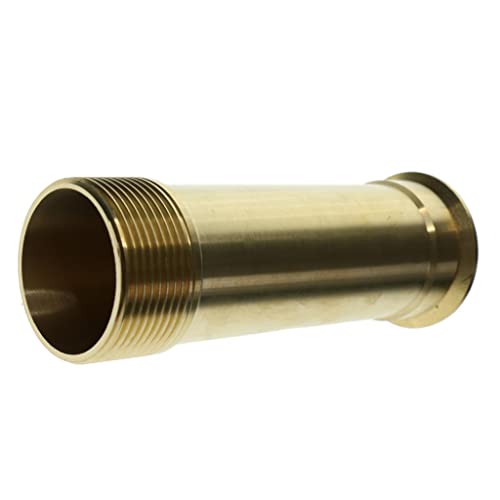 ATORSE® Brass Universal Petunia Trumpet Fountain Nozzle Head Pond Spray Dn40