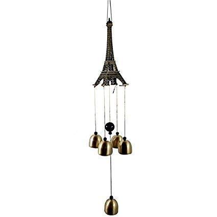 A S Handicrafts Eiffel Tower Windchimes for Yard Home Decor