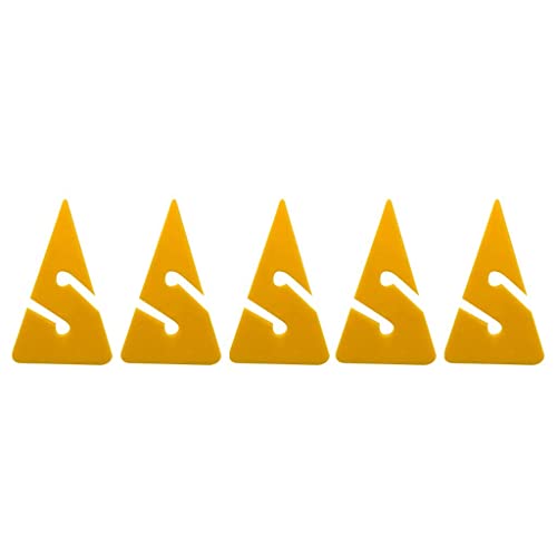 THE STYLE SUTRA®5 Pieces Triangle Line Arrow Marker for Scuba Diving Cave Wreck Dive Yellow
