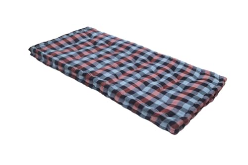 CHILLI BILLI 5 inch Box Type Soft Cotton Filled Foldable Bed Mattress 6x6 Multi (Pack of 1)