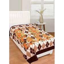 Radha Raman Enterprises Fleece Blanket Mild Winter Printed Single Bed Blanket -1123