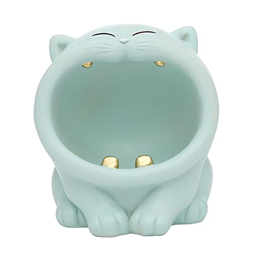MYADDICTION Resin Animal Ashtray Centerpiece Statue for Indoor Outdoor Desktop Mens Gift Green