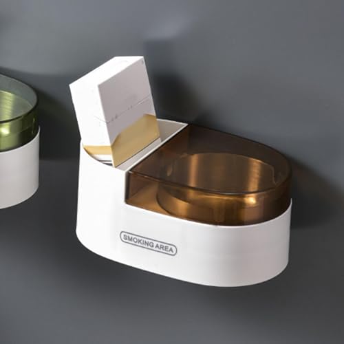 ATORSE® Toy Wall Mounted Ashtray Creative Smokeless Portable for Smokers Bar Tabletop Gold