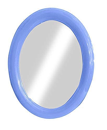 BAAL Ovel Shaped Wall Mirror for Wash Basin Shaving Mirror (Pack of 1)