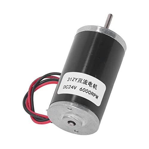 Ubersweet® Permanent Magnet Motor, High Torque Multi-function Adjustable Speed DC 24V Motor for Smart Toys (6000RPM)