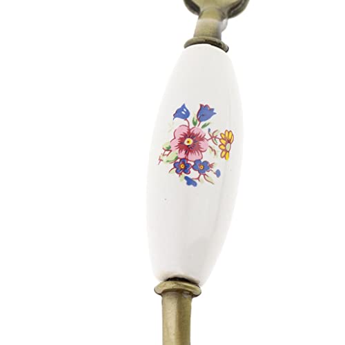 Wowobjects® European Aluminum Alloy Porcelain White Blue and White Porcelain Handle 2