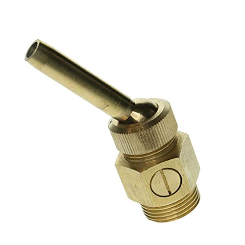 Ubersweet® Imported 3/4" Brass Adjusta Water Flow Straight Fountain zzle Head