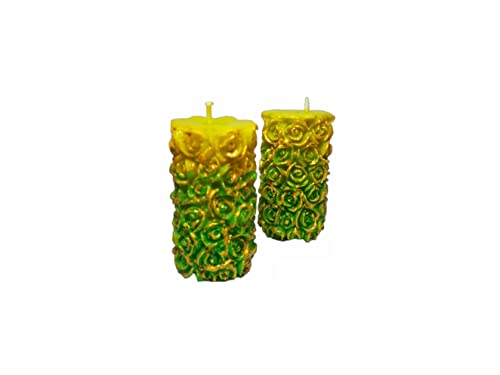 Candle(Pansy) (Medium, Green)