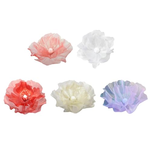 ATORSE® Silk Artificial Flower Head For Baby Bridal Shower Diy Crafts Indoor Outdoor Pink