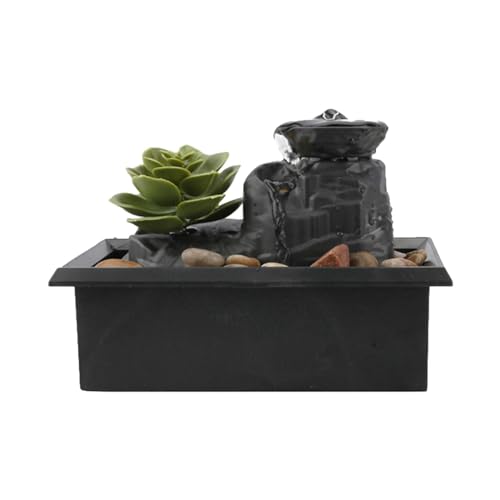 CALANDIS® Tabletop Fountain Gifts Stress Relieving Chinese Tabletop Waterfall Fountain 002 | 1 Desktop Water Fountain