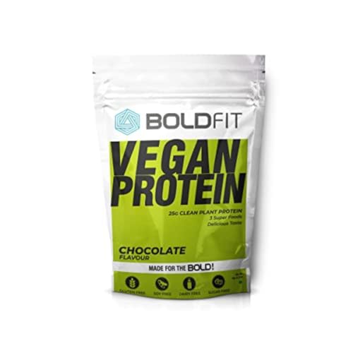 Boldfit Plant Protein Powder For Men & Women - Vegan Plant Protein Powder For Men & Women - Supports Metabolism, Immunity & Antioxidant - Chocolate 1kg