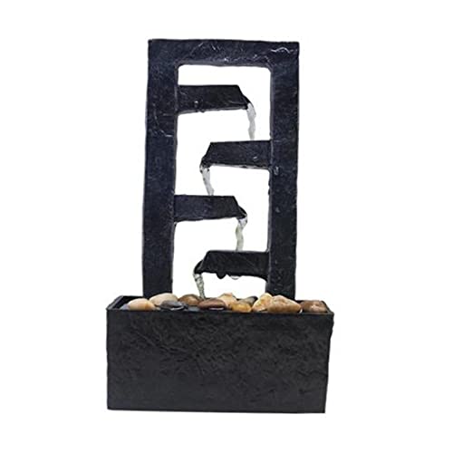 CALANDIS® Tabletop Water Fountain Stress Reliever Landscape Crafts Zen Meditation Bar