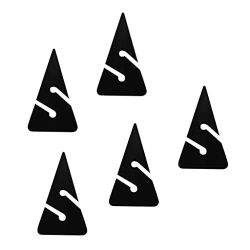 THE STYLE SUTRA®5 Pieces Triangle Line Arrow Marker for Scuba Diving Cave Wreck Dive Black