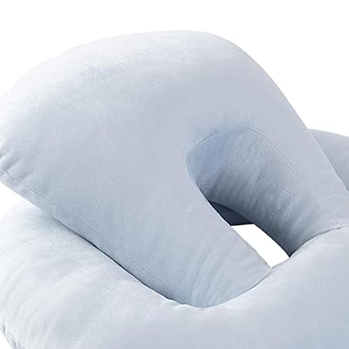 CALANDIS® Memory Foam Explosions Octopus Nap Pillow Support for Office Travelling Desk Light Blue | 1Xnap Pillow