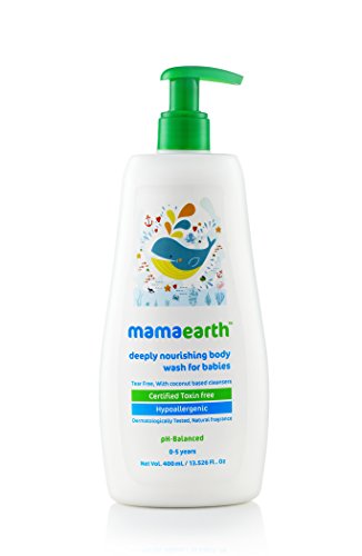 Mamaearth Deeply Nourishing Wash For Babies (400 Ml, 0-5 Yrs)