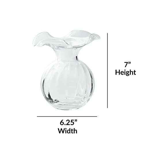 Vietri Hibiscus Small Fluted Vase