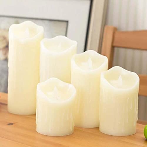 THE STYLE SUTRA Tea Light Flameless LED Candle Flickering Battery Christmas Wedding Home S