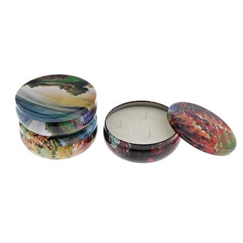 THE STYLE SUTRA 3 Pieces Scented Candle Natural Soy Wax Portable Candle