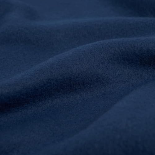 STARNSTYLE 300 TC All Season Solid/Plain Lightweight Polar Fleece Double Bed Blanket (230 x 230 cm) Blue Blanket Double IV2