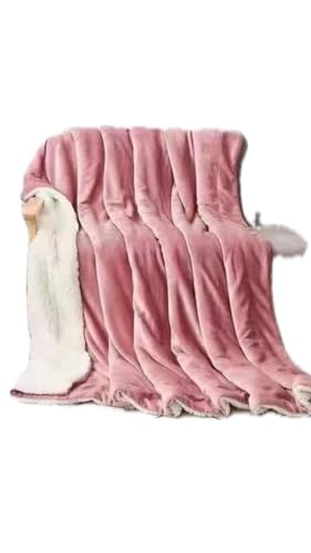 OMAJA HOME All Season AC Blanket for Single Bed | All Season Ultra Soft & Light-Weight Travel, for PG Students Blanket | 60x90 inch, Lightweight (Pack of 1) (Pink)