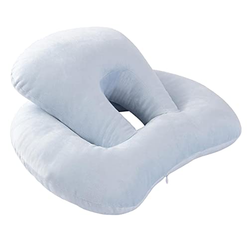 CALANDIS® Memory Foam Explosions Octopus Nap Pillow Support for Office Travelling Desk Light Blue | 1Xnap Pillow