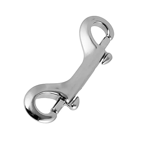 bnf® Diving Stainless Steel Double Ended Bolt Snap Buckle Metal Clip 77mm | Water Sports | Scuba & Snorkeling | Other Scuba & Snorkeling