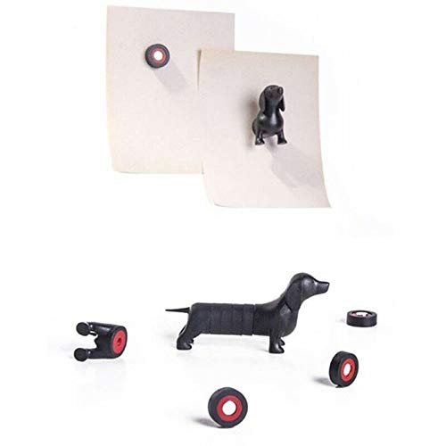 BIG BOOM® Cartoon Cute Dachshund Lucky Dog Fridge Magnet DIY for Home Kitchen Fridge M9P8