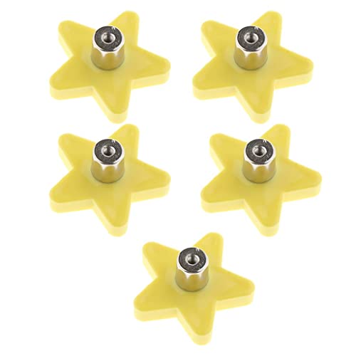 Wowobjects® Cartoon Drawer Handle Pulls New Children's Room Decoration Yellow Star_S