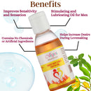 Vigini Fiery Hot Growth Sexual Lubricants Lube Delay Men's Massage Oil & Pure Himalayan Shilajit Resin 60% Fulvic Acid Straight Stamina Testosterone Power Booster For Men-50ml