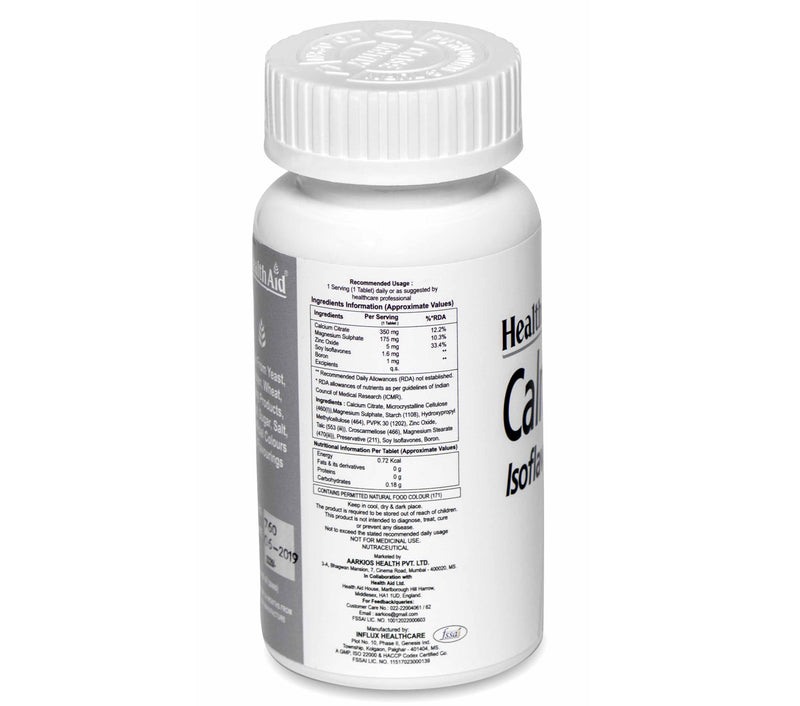 HealthAid I Calmagzinc I Calcium I Magnesium I Zinc I 90 Tablets