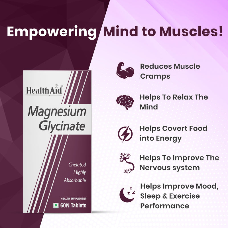 HealthAid Magnesium Glycinate with Zinc