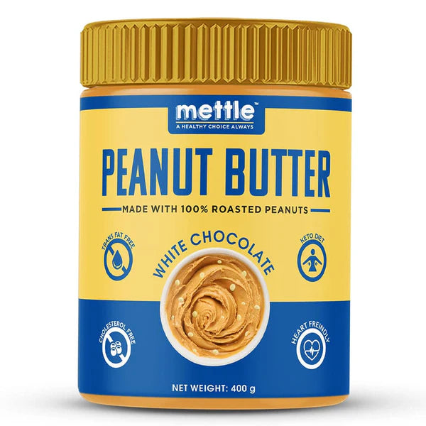 GetmyMettle Peanut Butter with white Chocolate