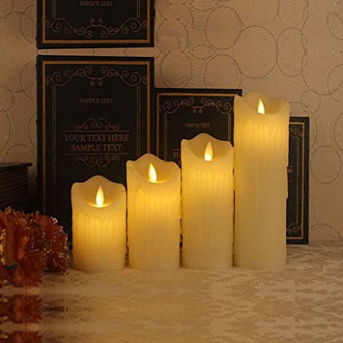 SAZ DEKOR Tea Light Flameless LED Candle Flickering Battery Christmas Wedding Home L