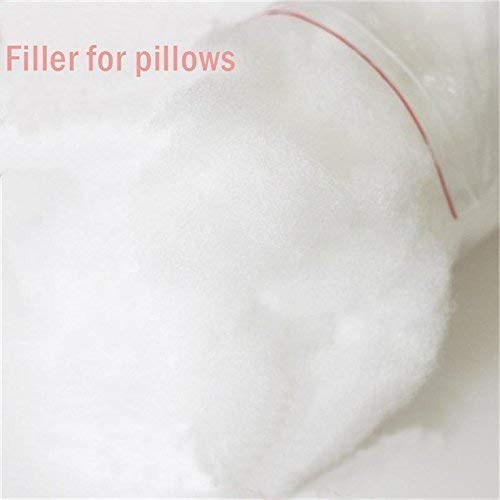 SANA Polyester Synthetic Cotton Filling for Cushion(500 Gm,White)