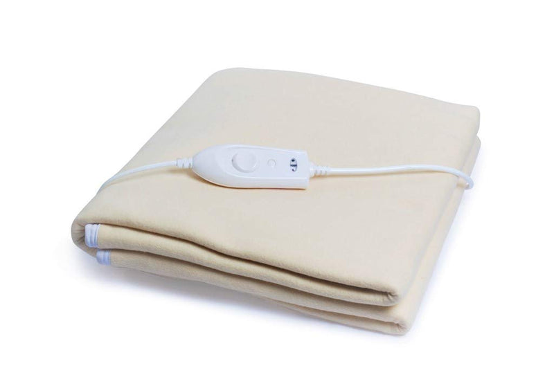 Warm Hug Single Bed Electric Under Blanket Bed Warmer (Size 50 x 80 cm, Skin Brown)