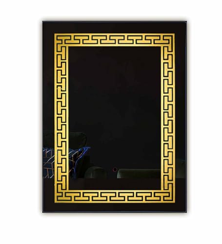 TINITALO Bathroom LED Mirror Home Mirror Wall Mirror with Touch Sensor, 3 Light Effects, Glass, Rectangular LED-24 (24 x 30 Inch)