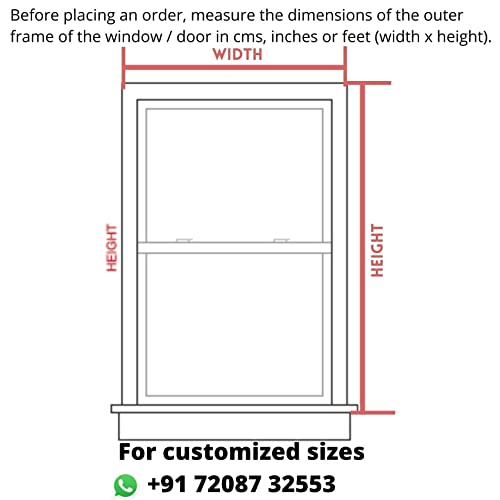 ARMORX Fiberglass Mosquito Net Pre Stitched with Fastener Tape on All Four Borders, Window/Door DIY Bug Insect Mesh-Black (3ftx2ft)