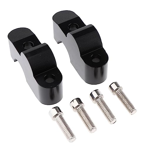 UJEAVETTE CNC Motorcycle Handlebar Riser for KTM DUKE 390 2017-2019 Black